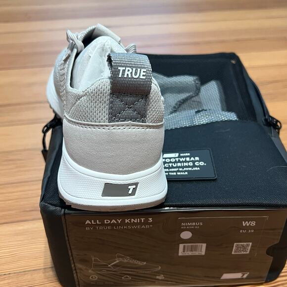 Women's All Day Knit 3 Gray Shoes - Picture 3 of 7